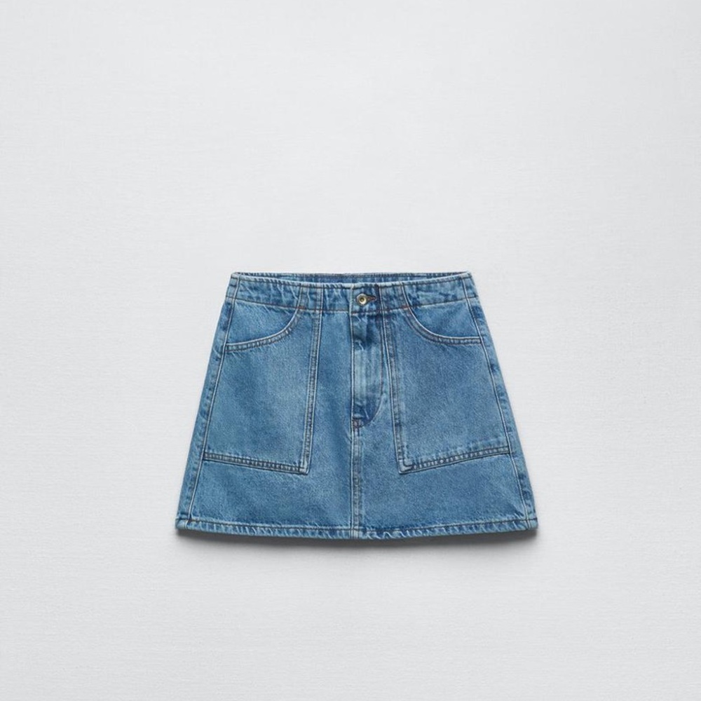 Blue Denim Jean skirt - never worn